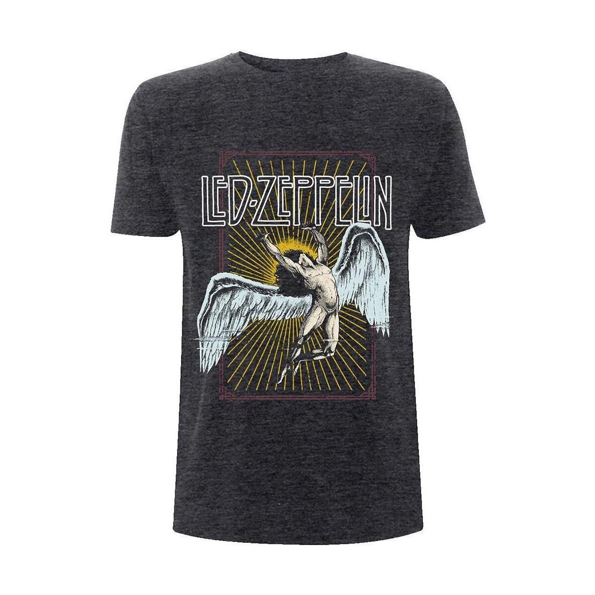 textil Camisetas manga larga Led Zeppelin Icarus Gris