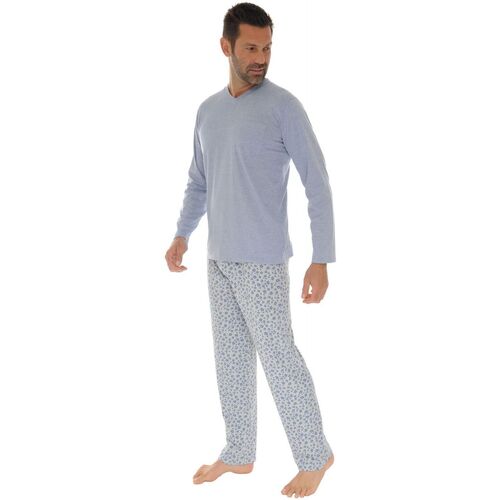 textil Hombre Pijama Christian Cane HEDOR Azul
