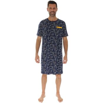 textil Hombre Pijama Christian Cane HERODIAN Azul