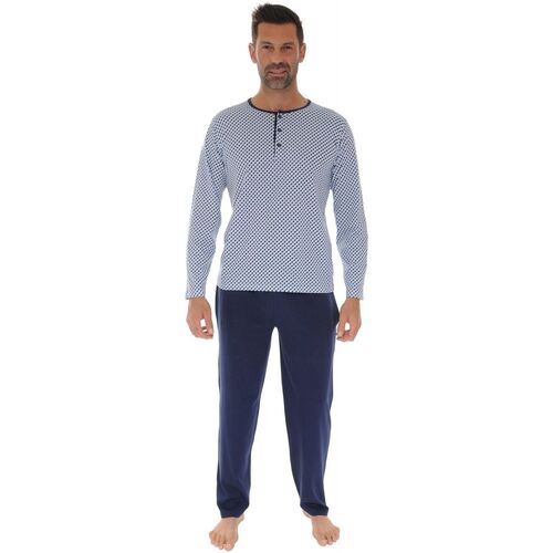 textil Hombre Pijama Christian Cane HARTEME Azul
