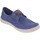 Zapatos Hombre Slip on Casual Zapatillas slip on azules by Azul