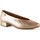 Zapatos Mujer Bailarinas-manoletinas Chamby Bailarinas de piel metalizada con tacón by Otros