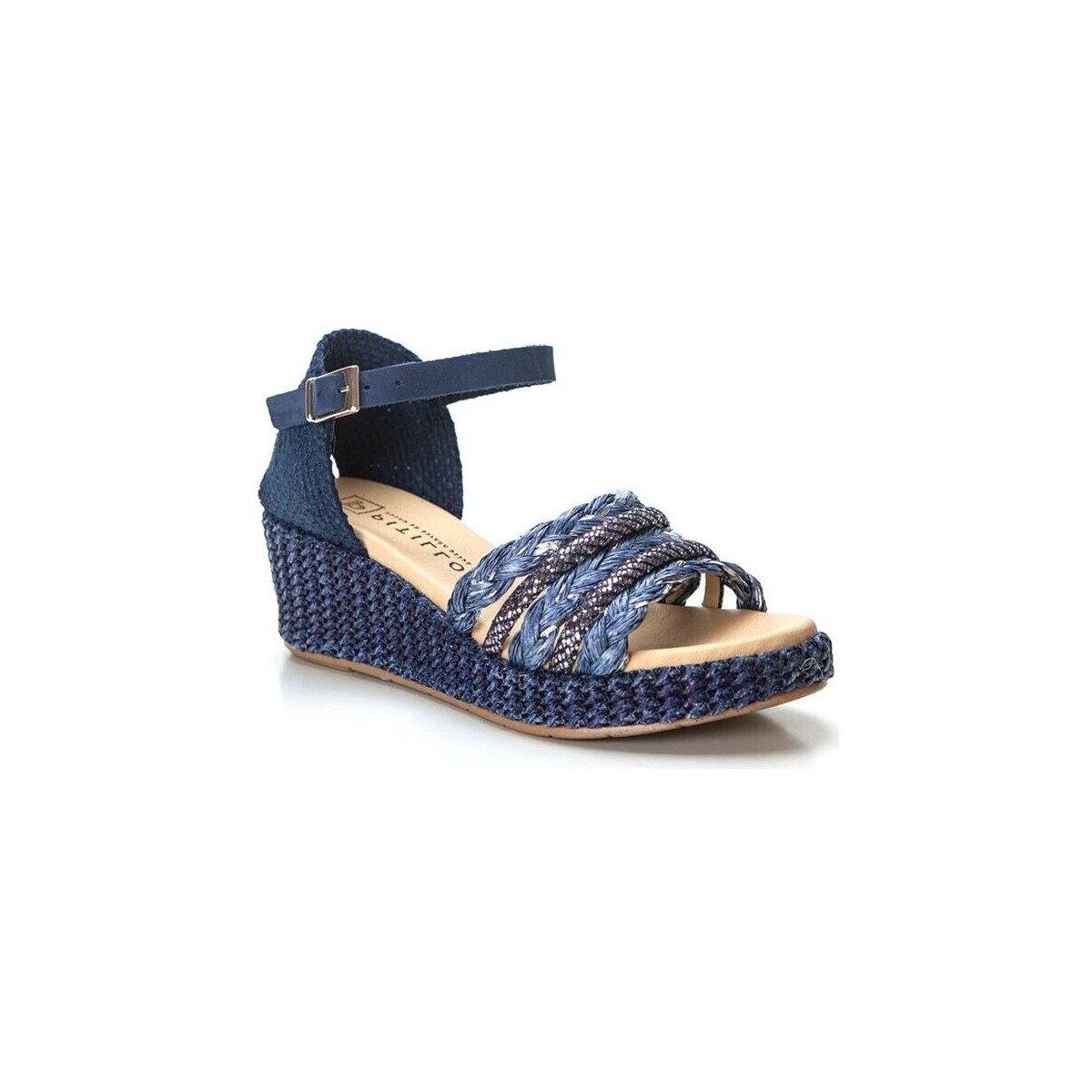 Zapatos Mujer Sandalias Pitillos 5502 Azul