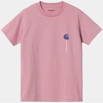 textil Camisetas manga corta Carhartt Camiseta Carhartt Rosa W' Lolly T-Shirt Rosa