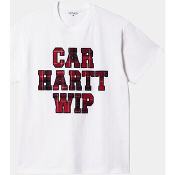 textil Camisetas manga corta Carhartt Camiseta Blanca Carhartt Wiles White Blanco