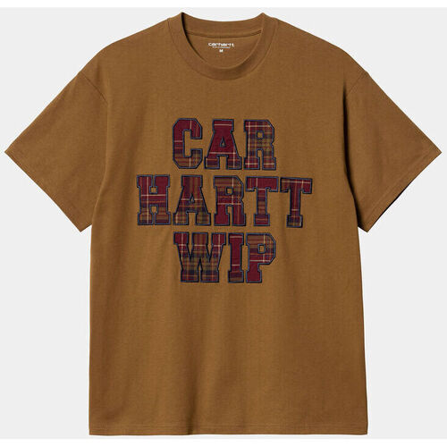 textil Camisetas manga corta Carhartt Camiseta Marrón Carhartt Wiles Hamilton Marrón