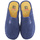 Zapatos Hombre Pantuflas Escoolers CHINELA DE CASA RIZO PISO ESPECIAL PARQUET E29-1 Amarillo