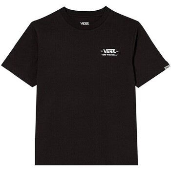 textil Niños Camisetas manga corta Vans ESSENTIAL Negro
