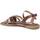 Zapatos Mujer Sandalias Xti 14285502 Oro
