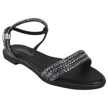 Zapatos Mujer Multideporte Isteria Sandalia señora   24116 negro Plata