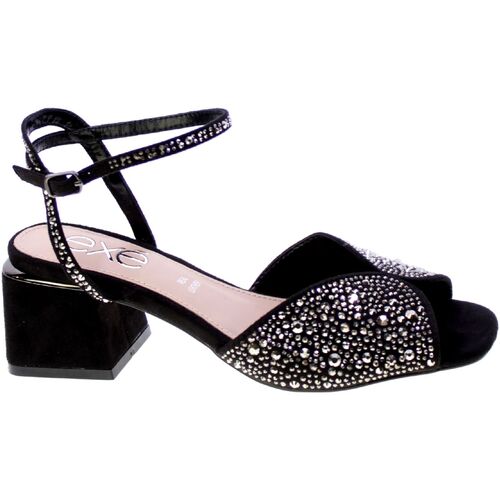 Zapatos Mujer Sandalias Exé Shoes Sandalo Donna Nero Carmen-137 Negro