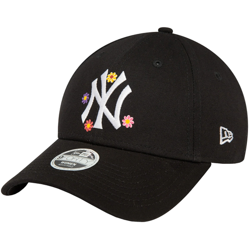 Accesorios textil Mujer Gorra New-Era 9FORTY New York Yankees Floral All Over Print Cap Negro
