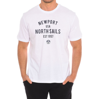 textil Hombre Camisetas manga corta North Sails 9024010-101 Blanco