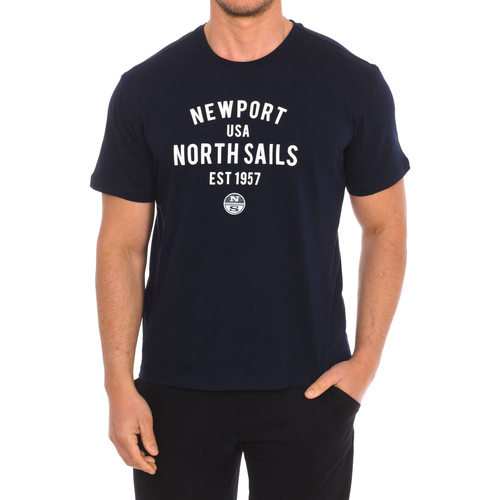 textil Hombre Camisetas manga corta North Sails 9024010-800 Marino