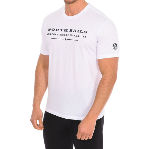 textil Hombre Camisetas manga corta North Sails 9024020-101 Blanco