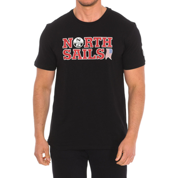 textil Hombre Camisetas manga corta North Sails 9024110-999 Negro