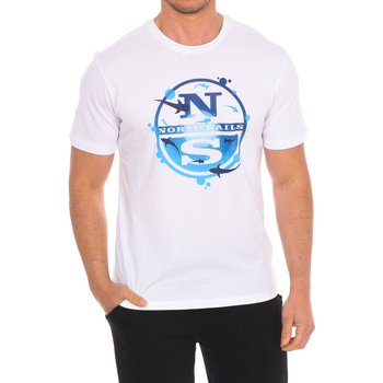 textil Hombre Camisetas manga corta North Sails 9024120-101 Blanco