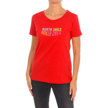 textil Mujer Camisetas manga corta North Sails 9024290-230 Rojo