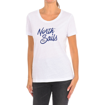 textil Mujer Camisetas manga corta North Sails 9024300-101 Blanco