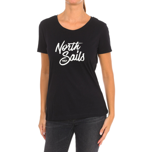textil Mujer Camisetas manga corta North Sails 9024300-999 Negro