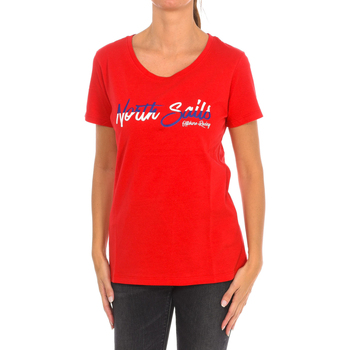 textil Mujer Camisetas manga corta North Sails 9024310-230 Rojo