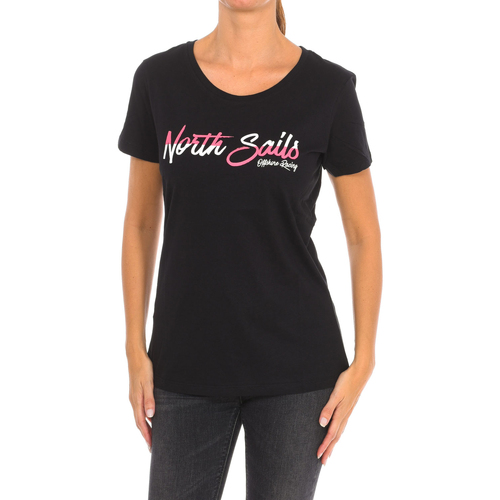 textil Mujer Camisetas manga corta North Sails 9024310-999 Negro