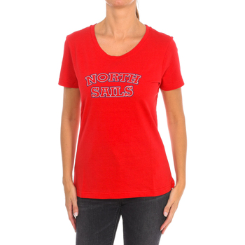 textil Mujer Camisetas manga corta North Sails 9024320-230 Rojo