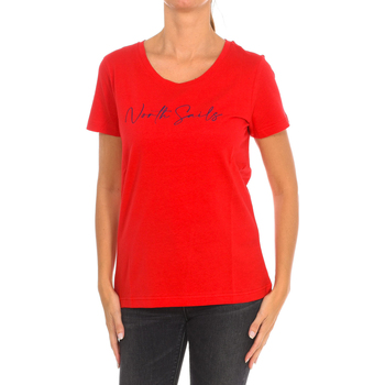 textil Mujer Camisetas manga corta North Sails 9024330-230 Rojo