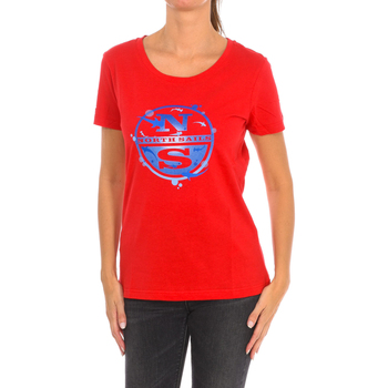 textil Mujer Camisetas manga corta North Sails 9024340-230 Rojo