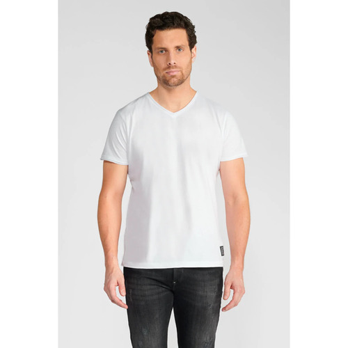 textil Hombre Tops y Camisetas Le Temps des Cerises Camiseta GRIBS Blanco