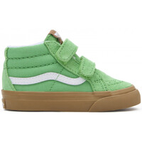 Zapatos Niños Zapatos de skate Vans Sk8-mid reissue v gum Verde