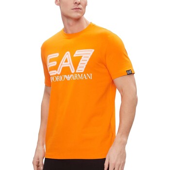textil Hombre Tops y Camisetas Emporio Armani EA7 T-Shirt Naranja