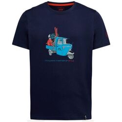 textil Hombre Camisetas manga corta La Sportiva Camiseta Ape Hombre Deep Sea Azul