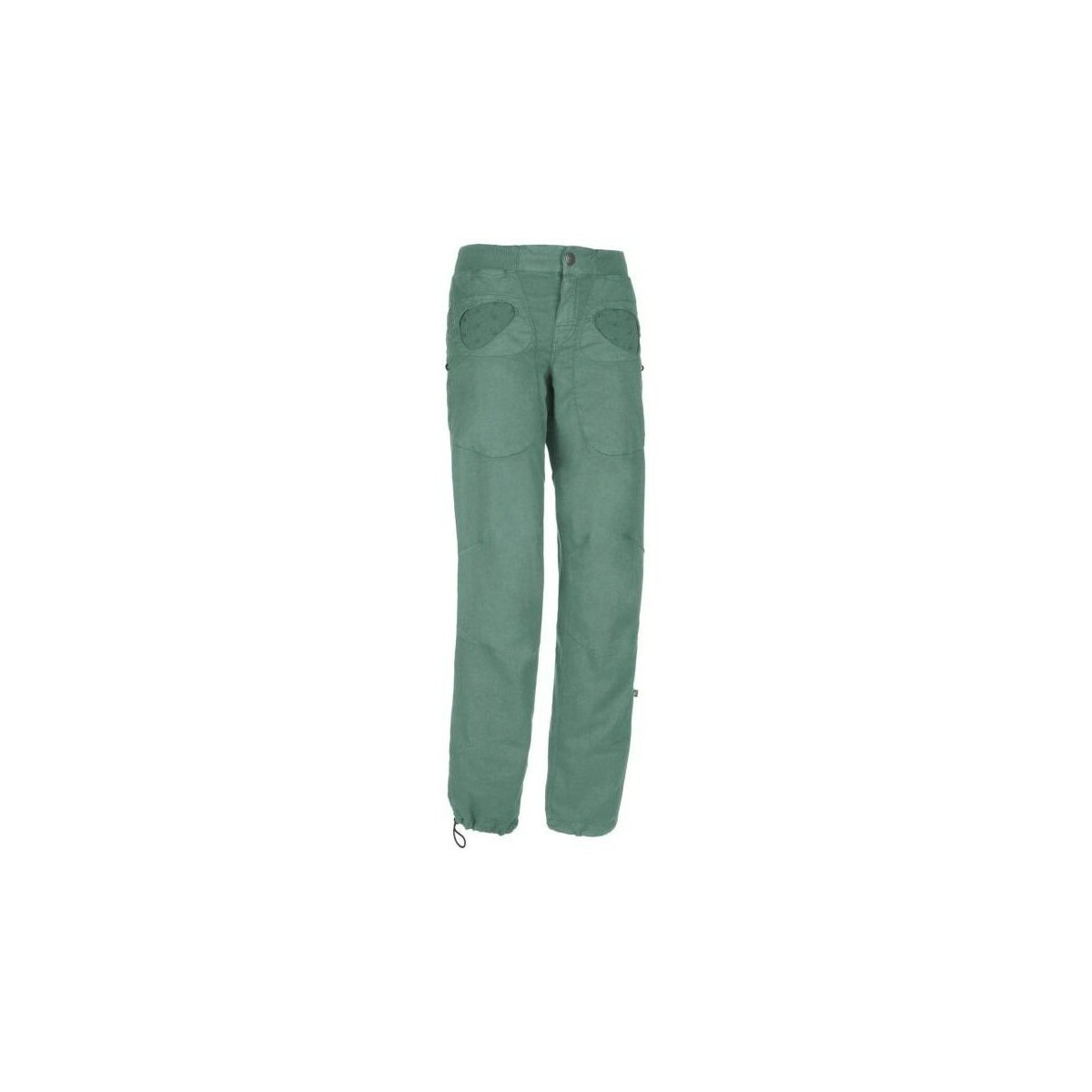 textil Mujer Pantalones de chándal E9 Pantalones Onda Flax Mujer Thymus Verde