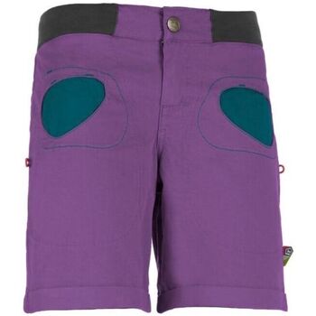 textil Mujer Shorts / Bermudas E9 Pantalones cortos Onda Mujer Amythist Violeta
