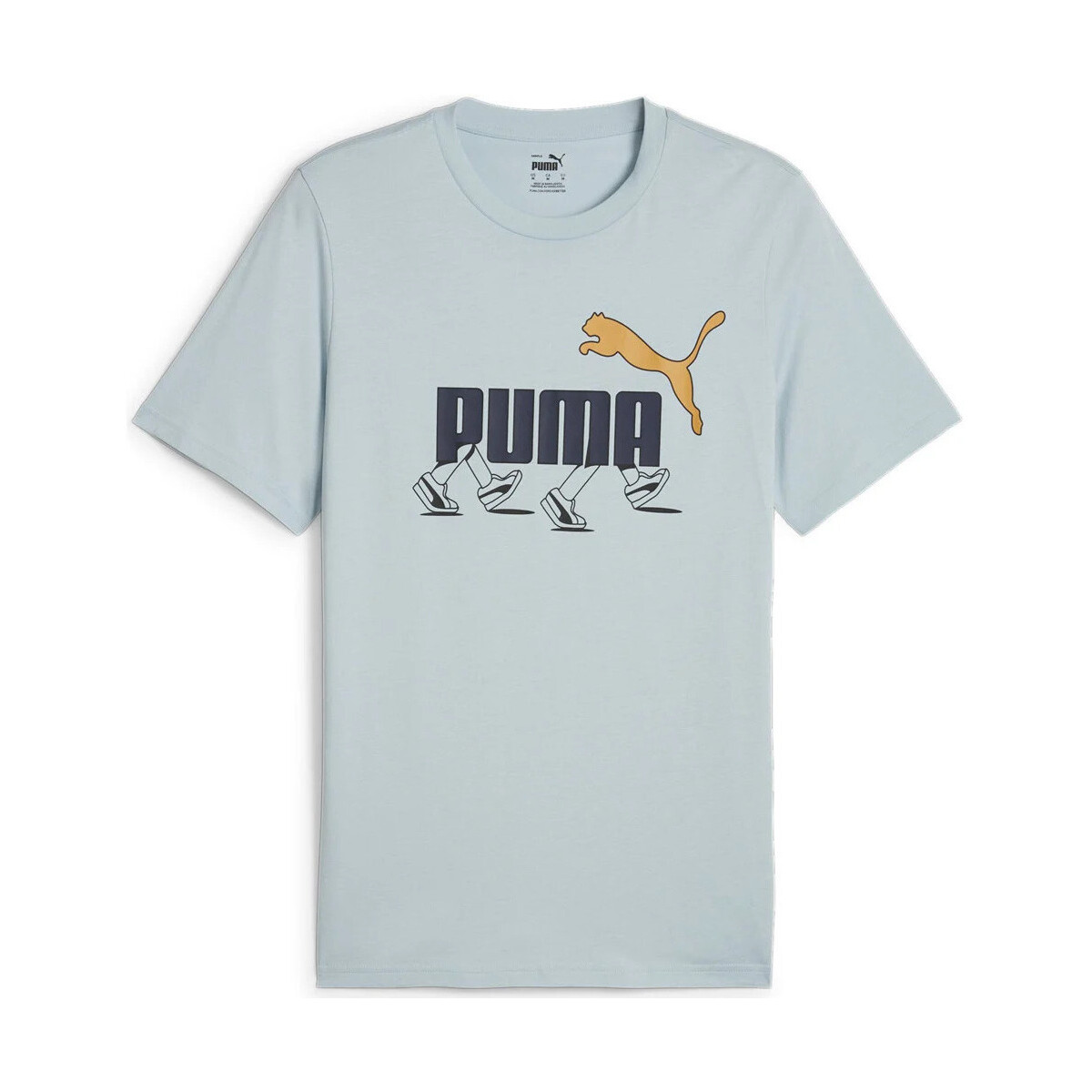 textil Hombre Polos manga corta Puma GRAPHICS Sneaker Tee Azul
