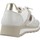 Zapatos Mujer Deportivas Moda Cetti DEPORTIVA  847 OFFWHITE-ORO Blanco