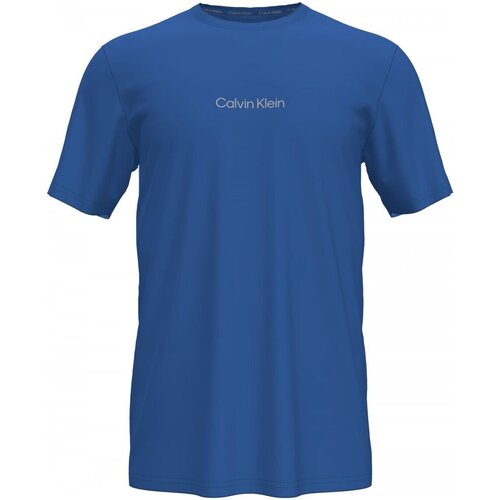 textil Hombre Camisetas manga corta Calvin Klein Jeans 000NM2170E - Hombres Azul