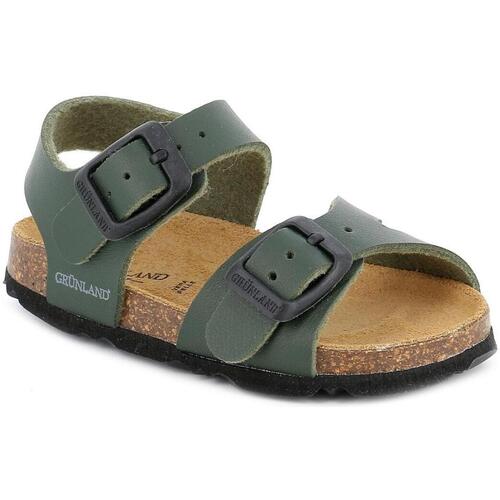 Zapatos Niños Sandalias Grunland GRU-ZAL-SB0027-BO Verde