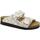 Zapatos Mujer Zuecos (Mules) Grunland GRU-CCC-CB2260-BI Blanco
