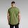textil Hombre Tops y Camisetas G-Star Raw D16396 B353 LASH-724 SAGE Verde