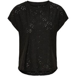 textil Mujer Tops y Camisetas Only 15231005 SMILLA-BLACK Negro