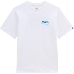 textil Niños Camisetas manga corta Vans ESSENTIAL Blanco