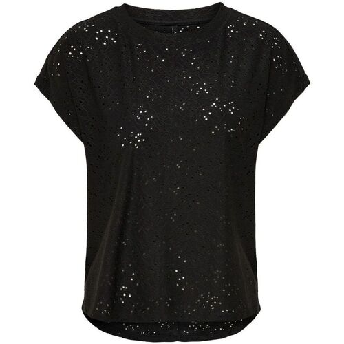 textil Mujer Tops y Camisetas Only 15231005 SMILLA-BLACK Negro