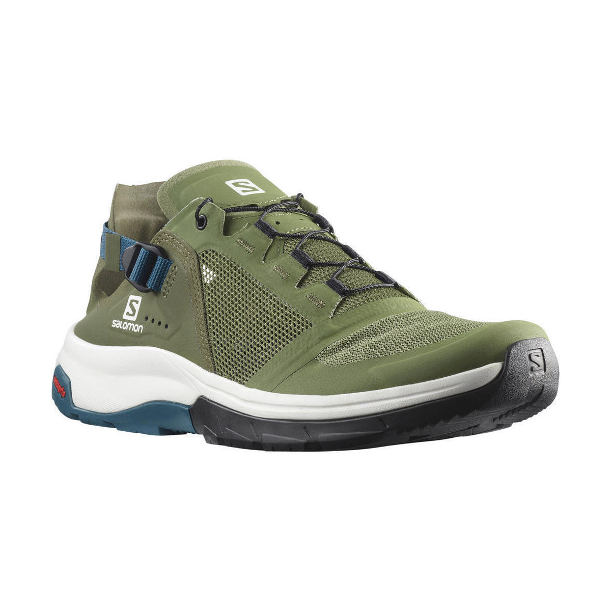 Zapatos Hombre Senderismo Salomon TECH AMPHIB 4 Verde