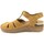 Zapatos Mujer Sandalias On Foot SANDALIA  CYNARA 241 PIEL MOSTAZA Amarillo