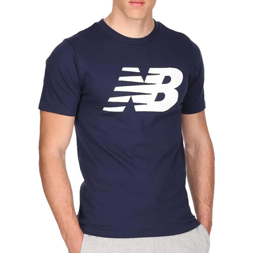 textil Hombre Tops y Camisetas New Balance  Azul