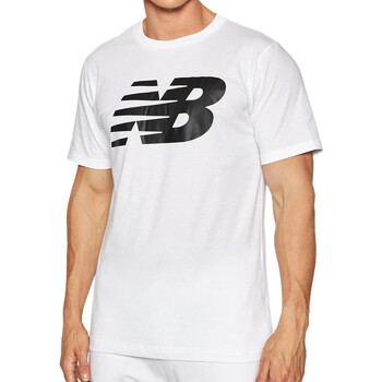 textil Hombre Tops y Camisetas New Balance  Blanco