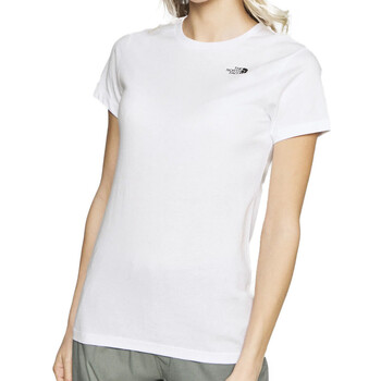 textil Mujer Tops y Camisetas The North Face  Blanco