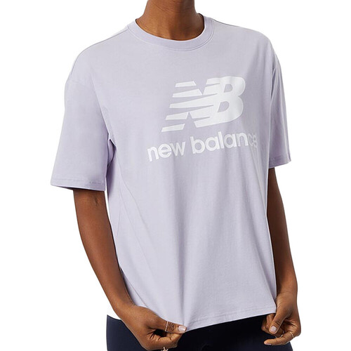 textil Mujer Tops y Camisetas New Balance  Violeta